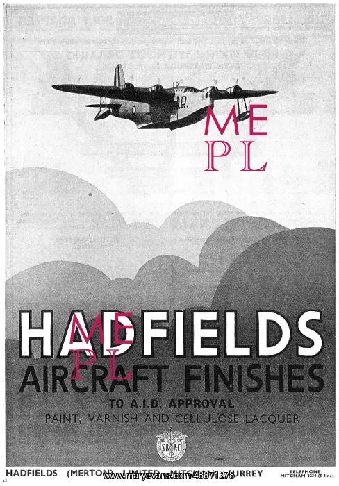 : Hadfields Aircraft Finishes : Hadfields Aircraft Finishes