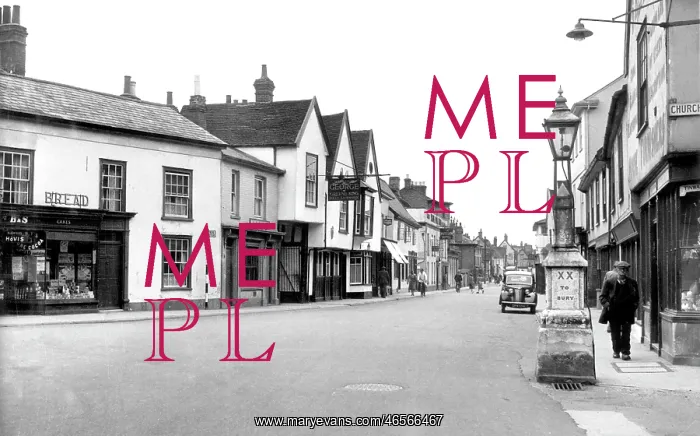  : Hadleigh, High Street c1955