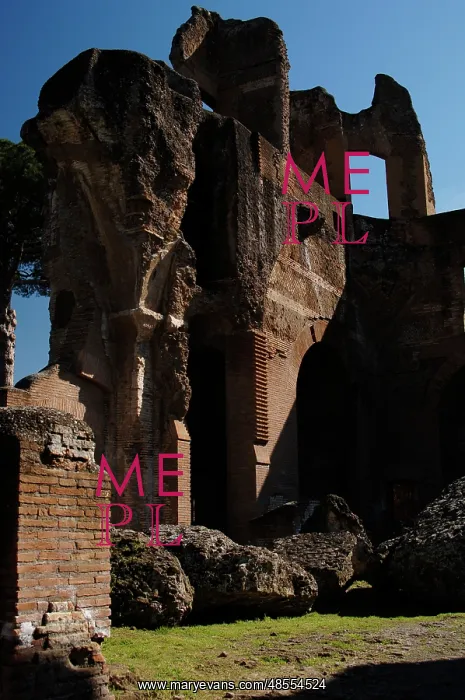 : Hadrian's Villa. The Greek and Latin Libraries. 2nd century : Hadrian's Villa. The Greek and Latin Libraries. 2nd century