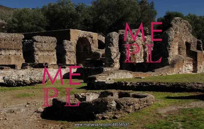 : Hadrian's Villa. The Greek and Latin Libraries. 2nd century : Hadrian's Villa. The Greek and Latin Libraries. 2nd century