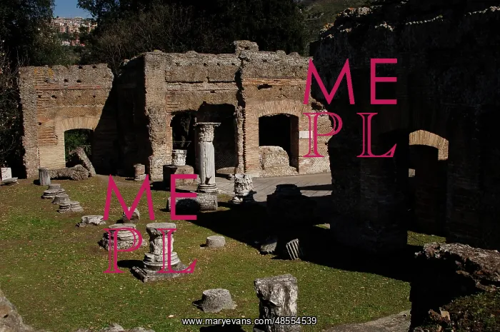 : Hadrian's Villa. The Greek and Latin Libraries. 2nd century : Hadrian's Villa. The Greek and Latin Libraries. 2nd century