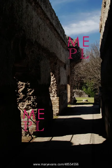 : Hadrian's Villa. The Greek and Latin Libraries. 2nd century : Hadrian's Villa. The Greek and Latin Libraries. 2nd century