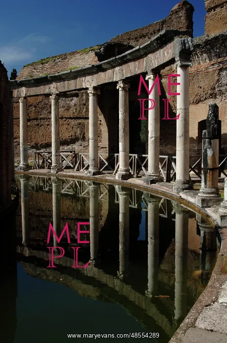 : Hadrian's Villa. Maritime Theatre. 2nd century. Italy : Hadrian's Villa. Maritime Theatre. 2nd century. Italy