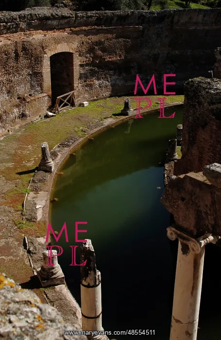 : Hadrian's Villa. Maritime Theatre. 2nd century. Italy : Hadrian's Villa. Maritime Theatre. 2nd century. Italy