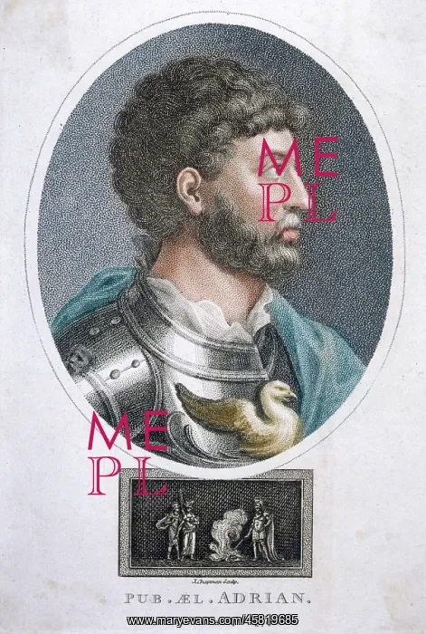  : HADRIANUS. PUBLIUS AELIUS HADRIANUS Roman emperor