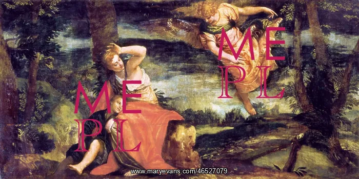 : Hagar and Ishmael in the Desert : Hagar and Ishmael in the Desert