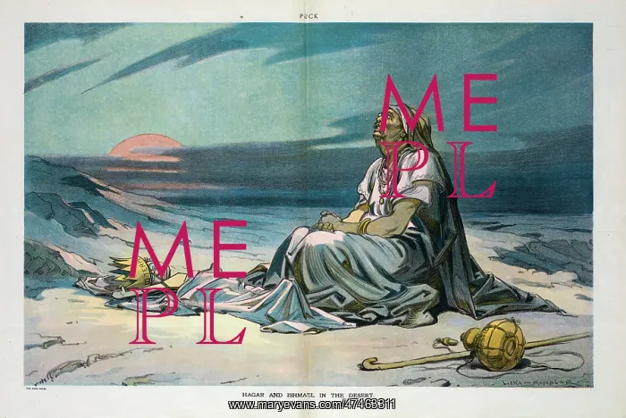  : Hagar and Ishmael in the desert
