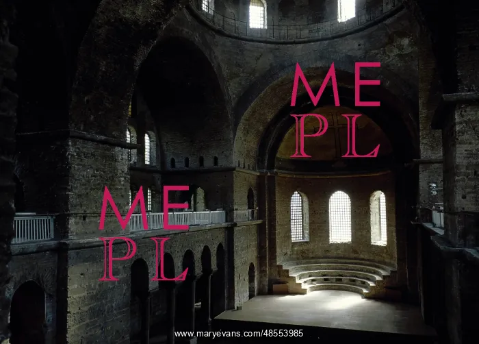  : Hagia Irene. Interior. Istanbul