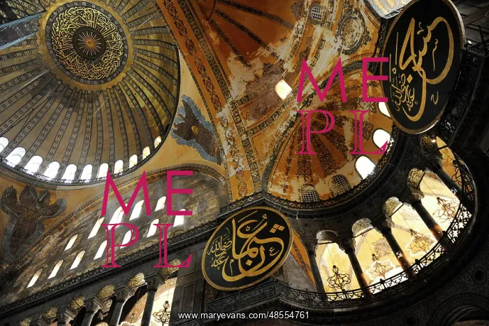  : Hagia Sophia. Interior. Istanbul