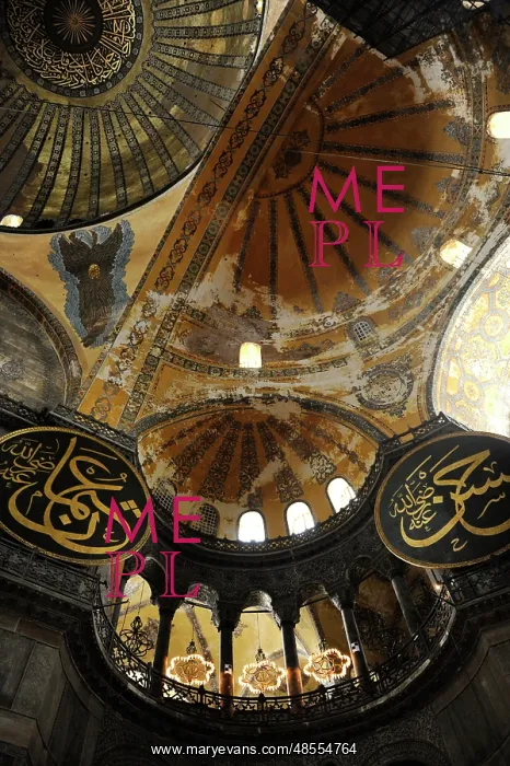  : Hagia Sophia. Interior. Istanbul