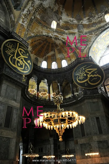  : Hagia Sophia. Interior. Istanbul