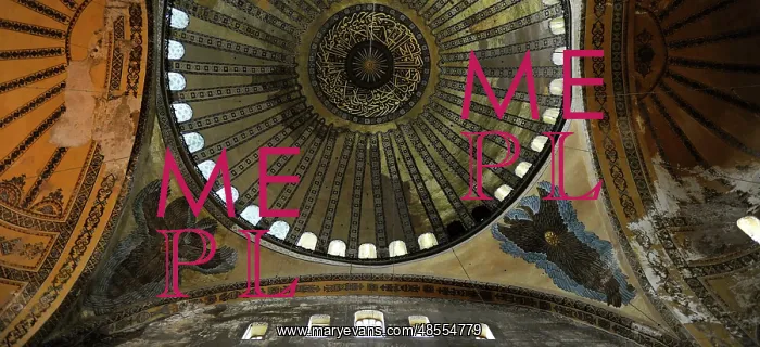  : Hagia Sophia. Interior. Istanbul
