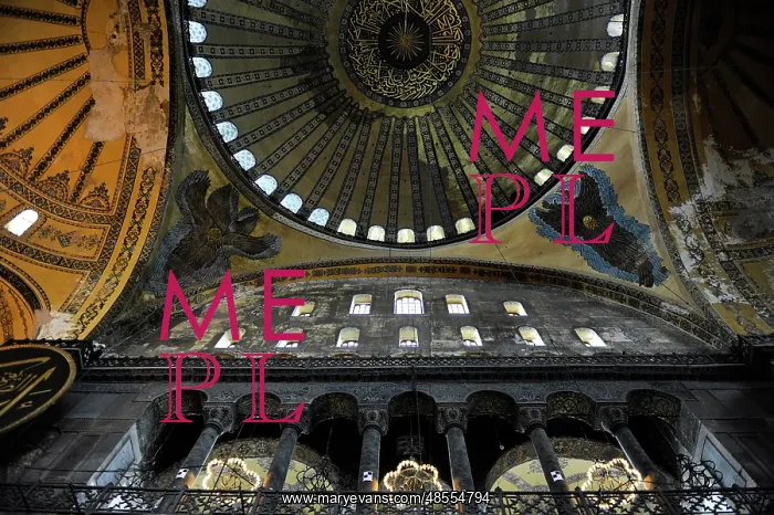  : Hagia Sophia. Interior. Istanbul