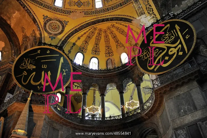  : Hagia Sophia. Interior. Istanbul