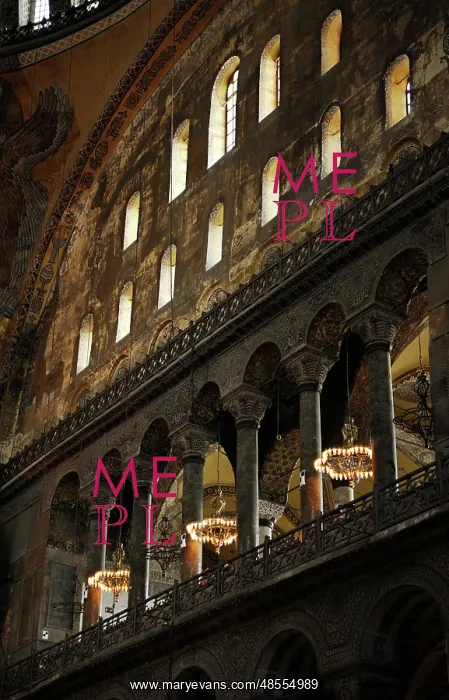  : Hagia Sophia. Interior. Istanbul