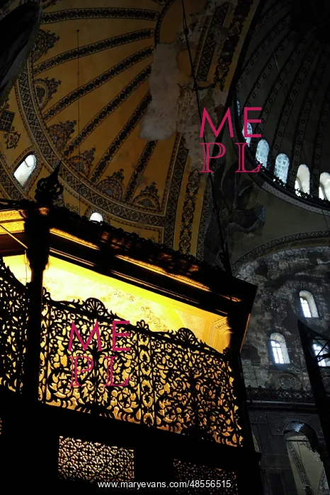  : Hagia Sophia. Interior. Istanbul