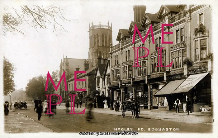 : Hagley Road, Edgbaston, Birmingham : Hagley Road, Edgbaston, Birmingham