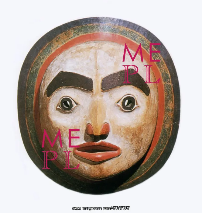 : Haida Moon Mask : Haida Moon Mask