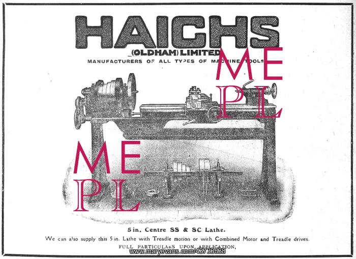 : Haighs Of Oldham: Manufacturers Of Machine Tools : Haighs Of Oldham: Manufacturers Of Machine Tools
