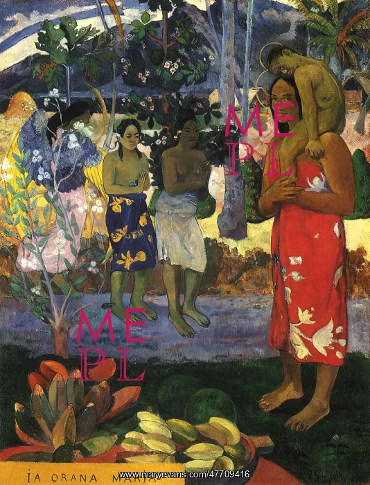  : Hail Mary, by Gauguin