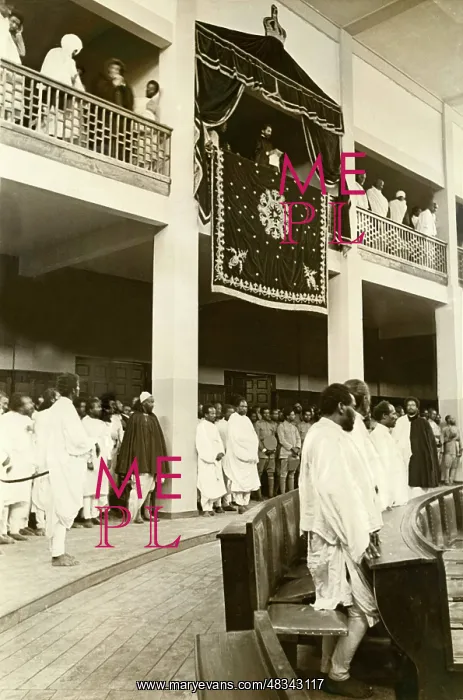 : Haile Selassi opens the parliament in Abyssinia, 1995 : Haile Selassi opens the parliament in Abyssinia, 1995