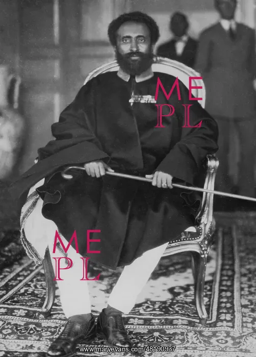 : Haile Selassie of Ethiopia, 1930 : Haile Selassie of Ethiopia, 1930