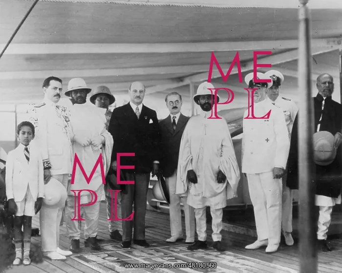 : Haile Selassie goes into exile, 1936 : Haile Selassie goes into exile, 1936
