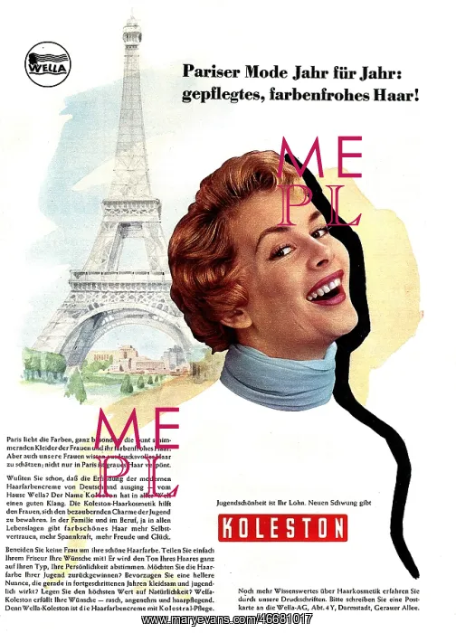  : Hair colouring advert
