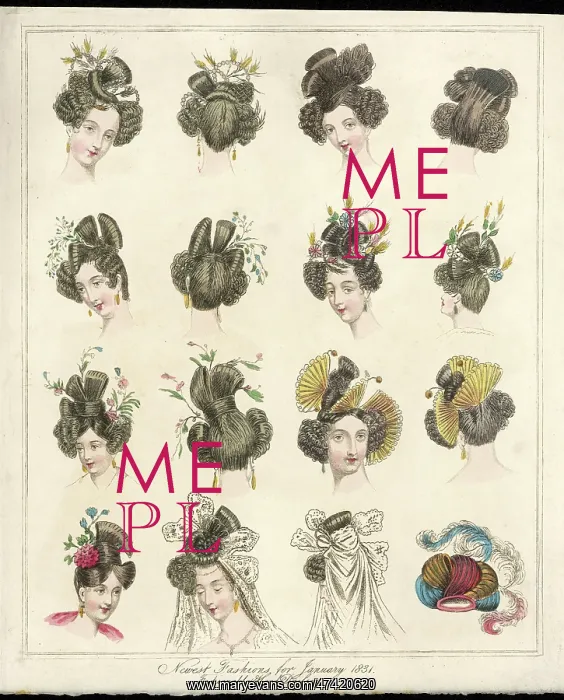 : HAIR STYLES FOR 1831 : HAIR STYLES FOR 1831