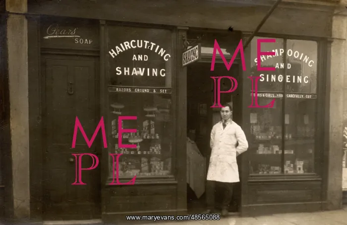  : Haircutting and shaving shop