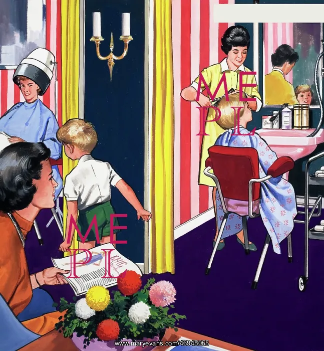 : At the hairdressers : At the hairdressers