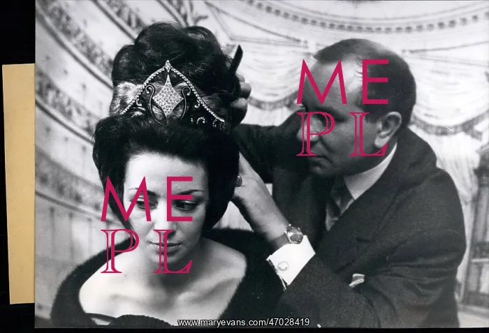: Hairstyle designed for Meistersinger opera, Munich : Hairstyle designed for Meistersinger opera, Munich