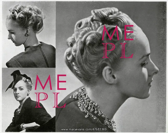 : Hairstyles of 1938 : Hairstyles of 1938