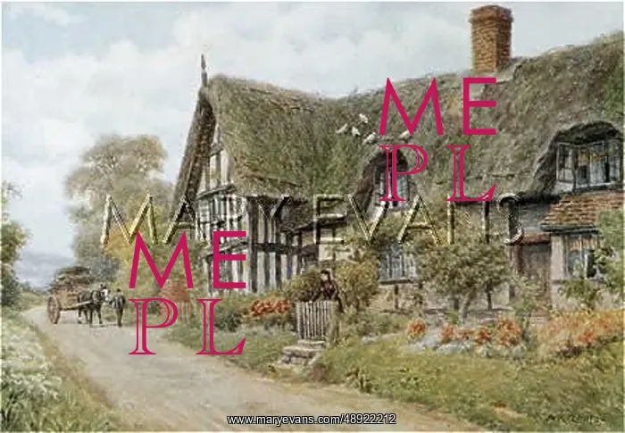 : HALF-TIMBERED COTTAGE : HALF-TIMBERED COTTAGE