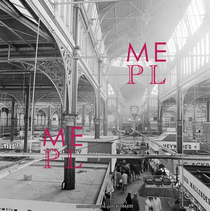 : Halifax Borough Market - interior : Halifax Borough Market - interior