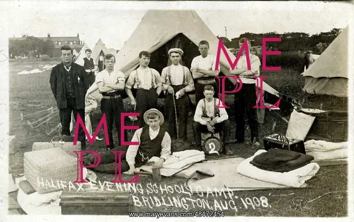: Halifax Evening Schools Camp, Bridlington, Yorkshire : Halifax Evening Schools Camp, Bridlington, Yorkshire