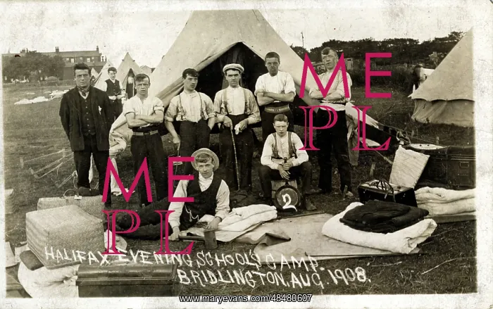 : Halifax Evening Schools Camp, Bridlington, Yorkshire : Halifax Evening Schools Camp, Bridlington, Yorkshire