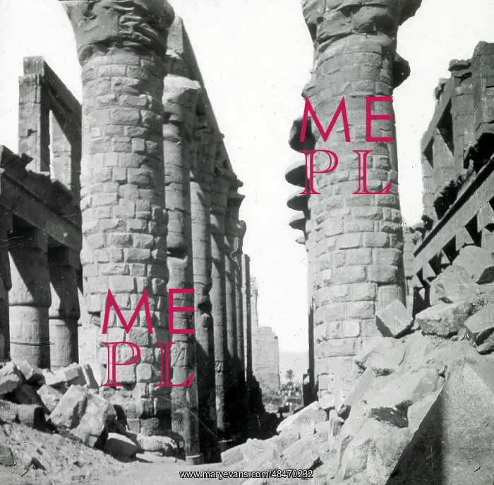  : Hall of Columns, Karnak, near Luxor, Egypt