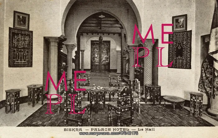  : The Hall, Palace Hotel, Biskra, Algeria