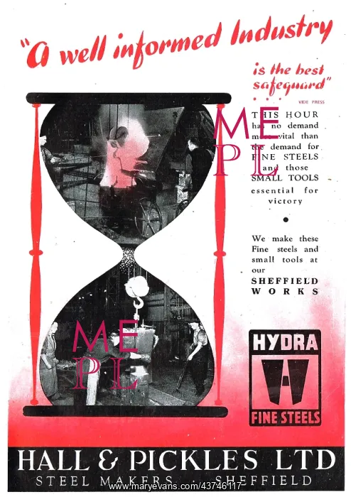 : Hall & Pickles Steelmakers, Wire & Toolmakers - Hydra Steels : Hall & Pickles Steelmakers, Wire & Toolmakers - Hydra Steels