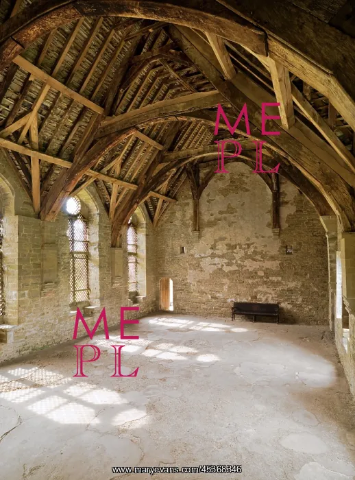 : The Hall at Stokesay Castle : The Hall at Stokesay Castle