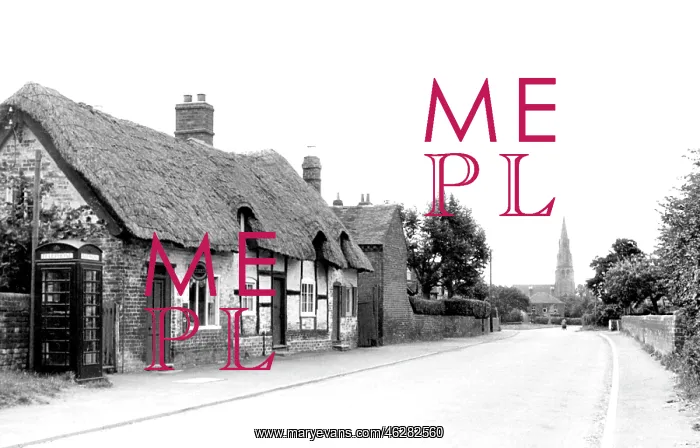  : Hallow, the Village c1955
