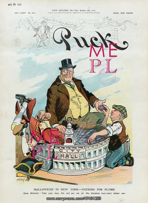 : Hallowe'en in New York - ducking for plums : Hallowe'en in New York - ducking for plums