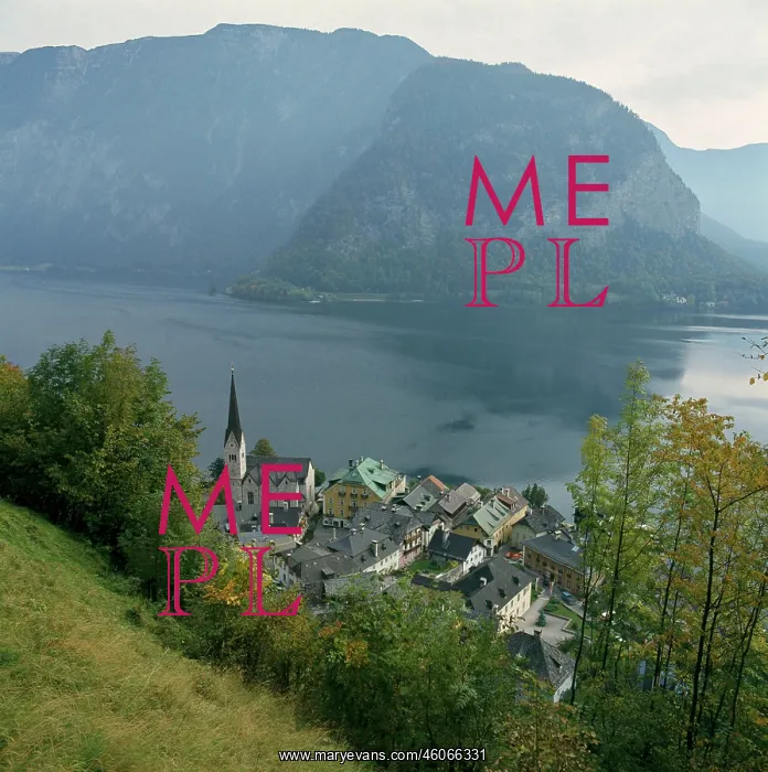: Hallstatt. View from the Rudolph's tower to Hallstatt : Hallstatt. View from the Rudolph's tower to Hallstatt