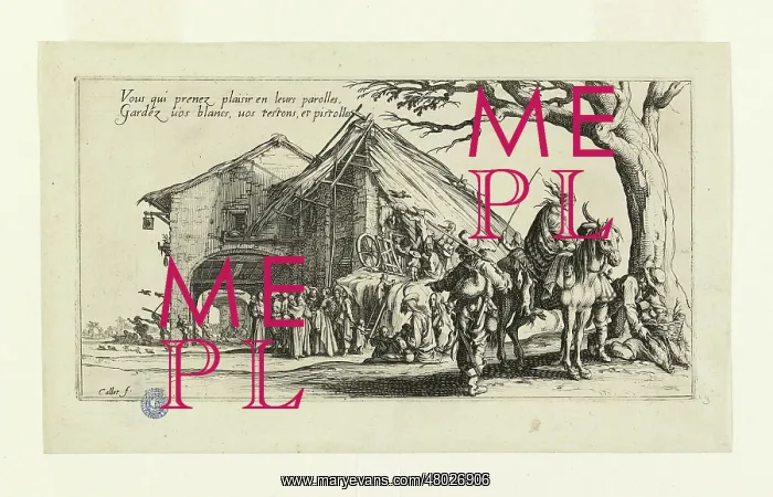 : The halt of the Bohemians, the fortune tellers : The halt of the Bohemians, the fortune tellers