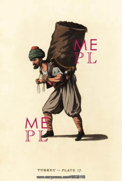 : Hamal or common porter of Pera : Hamal or common porter of Pera