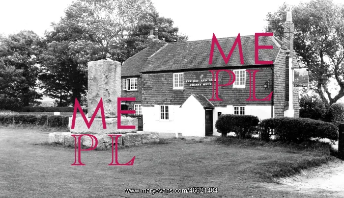  : Hambledon, Cricket Stone and The Bat and Ball c1955