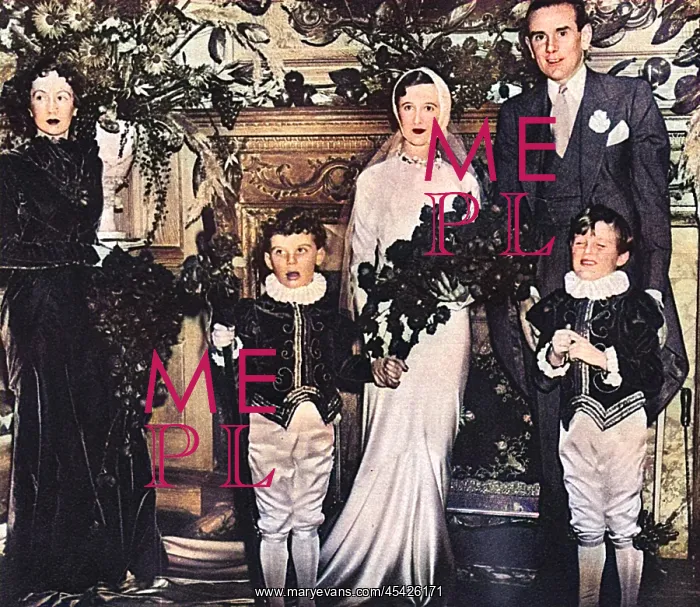  : The Hambro - Beaton wedding, 1934