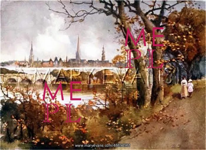 : HAMBURG / ALSTER 1909 : HAMBURG / ALSTER 1909