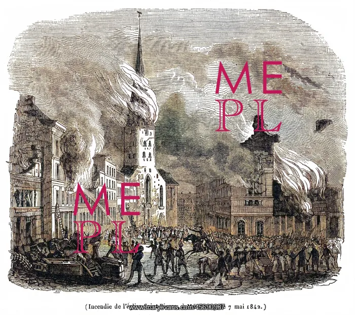  : Hamburg fire 1842